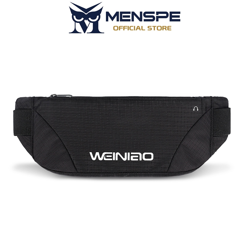 MENSPE กระเป๋ากีฬา Unisex กลางแจ้ง Ultrathin ปรับกันน้ําวิ่งโทรศัพท์กระเป๋าคาดเอวสําหรับออกกําลังกายกีฬากลางแจ้ง