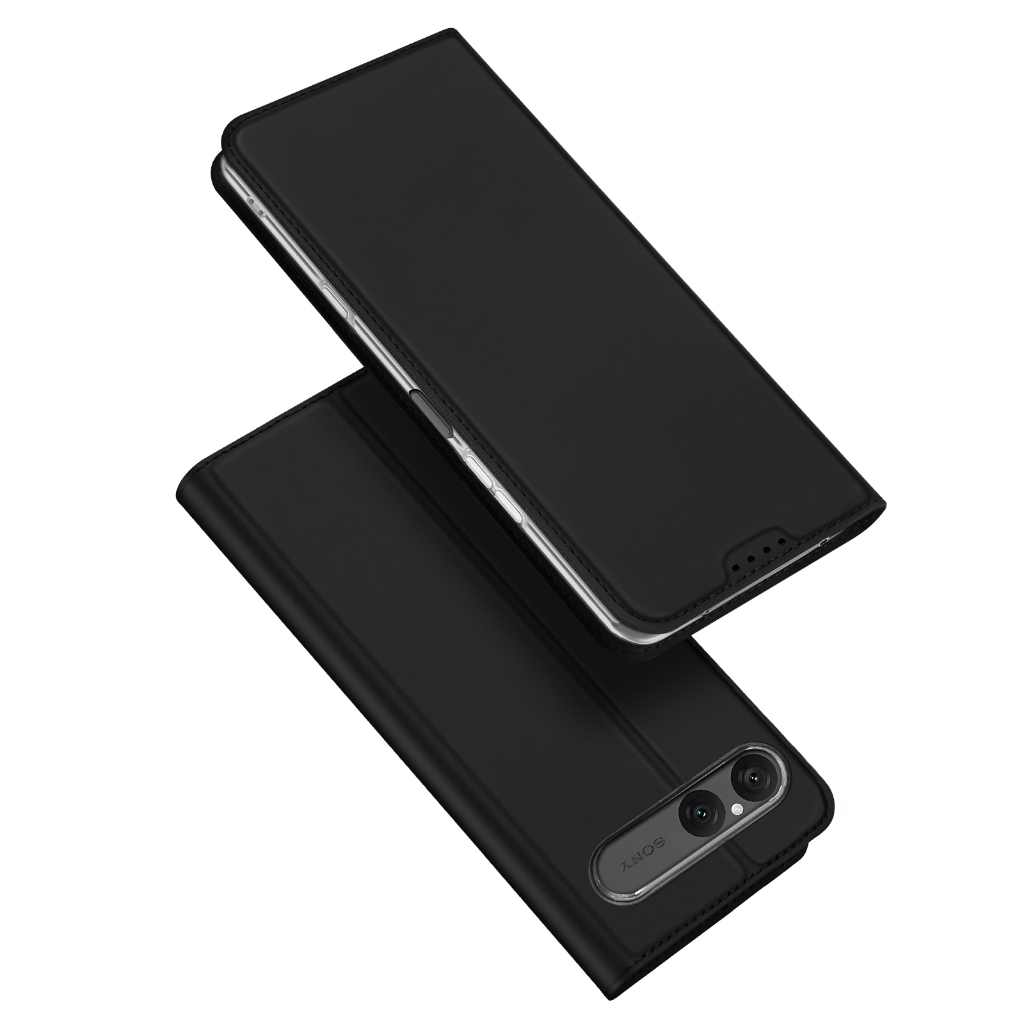 DUX DUCIS Sony Xperia 10 VII PU Leather Flip Case Soft TPU Back Cover Stand Magnetic Leather Protect