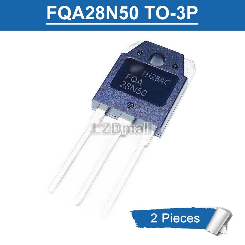 2 ชิ้น FQA28N50 FQA 28N50 TO-3P 28A/500V MOSFET ทรานซิสเตอร์ใหม่เดิม