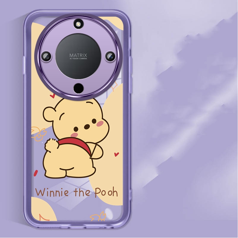Honor X9d 5G HONOR X9d Winnie The Pooh Mobile Cover Clear Candy Silicon Case Back Soft Case