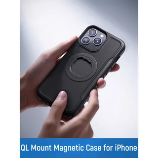 QL Mount/Holder Magnetic กันกระแทกสําหรับ iphone 17 16 15 14 Pro Max Quick Lock-in ชาร์จอะแดปเตอร์สําหรับ Quad-สไตล์ Motobike แผนที่ Maoten จักรยานรถจักรยานยนต์ Ebike