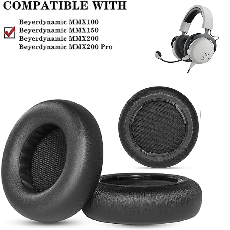 Original แผ่นรองหูฟังสําหรับ Beyerdynamic MMX200 MMX100 MMX150 หูฟังเปลี่ยน MMX200 PRO คุณภาพสูง ear