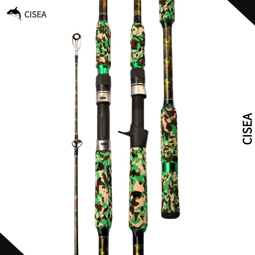 CISEA F363 เบ็ดตกปลา คันชิงหลิว รอกหยดน้ํา คันเบ็ด คัน ul คันเบส คันสไลด์ ตกปลา