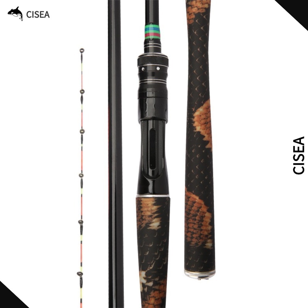 CISEA F371 เบ็ดตกปลา คันชิงหลิว รอกหยดน้ํา คันเบ็ด คัน ul คันเบส คันสไลด์ ตกปลา