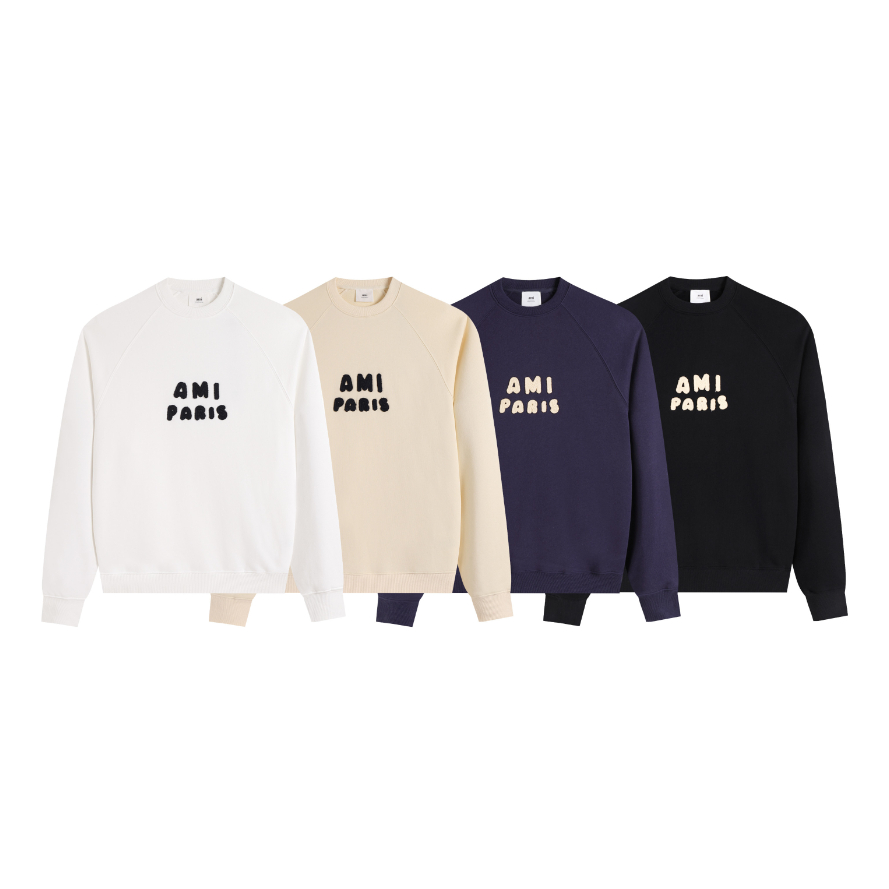 หมวกถักจากผ้าฝ้ายอินทรีย์ ลายปักแบบฉบับ Ami Paris