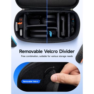 JSAUX กระเป๋าถือขนาด Storage Bag สําหรับ Nintendo Switch 2 Travel Storage Carrying Case ns2อุปกรณ์เกม อุปกรณ์เสริมป้องกันถุงเก็บสัมภาระแบบพกพาเข้ากันได้กับอุปกรณ์คอนโซลBG0121