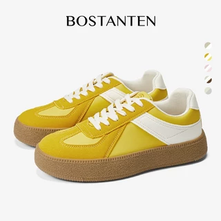 BOSTANTEN รองเท้าผ้าใบ GAT สไตล์เกาหลีวินเทจ ระบายอากาศดีไม่อับชื้น พื้นนุ่ม เดินทั้งวันไม่เมื่อย ใส่สบาย