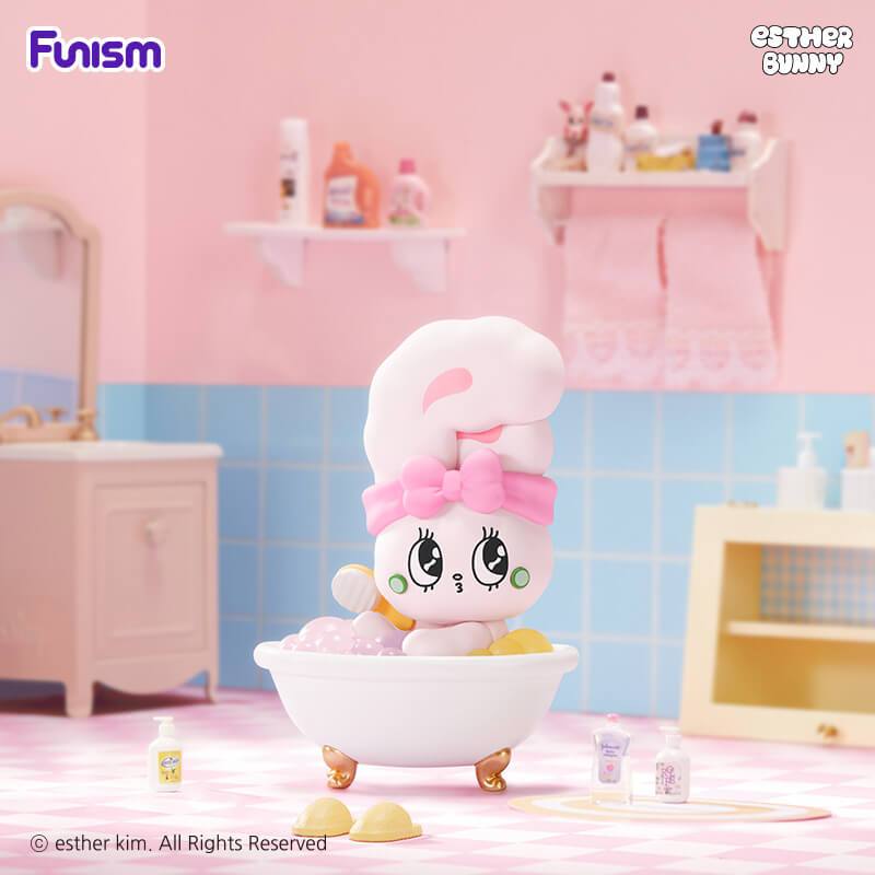 FUNISM Esther Bunny Young Blossom Series กล่องตาบอดน่ารัก Action Figure ของขวัญที่ดีที่สุดสําหรับเด็ก Collectors Series กล่องตาบอดตัวเลข Action ของเล่นรูปของขวัญวันเกิดของเล่นเด็ก