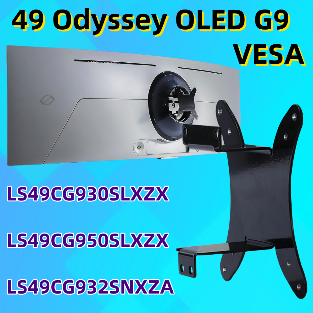 อะแดปเตอร์เมาท์ VESA เข้ากันได้กับ Samsung Odyssey OLED G9 LS49CG930SLXZX LS49CG950SLXZX LS49CG932SN