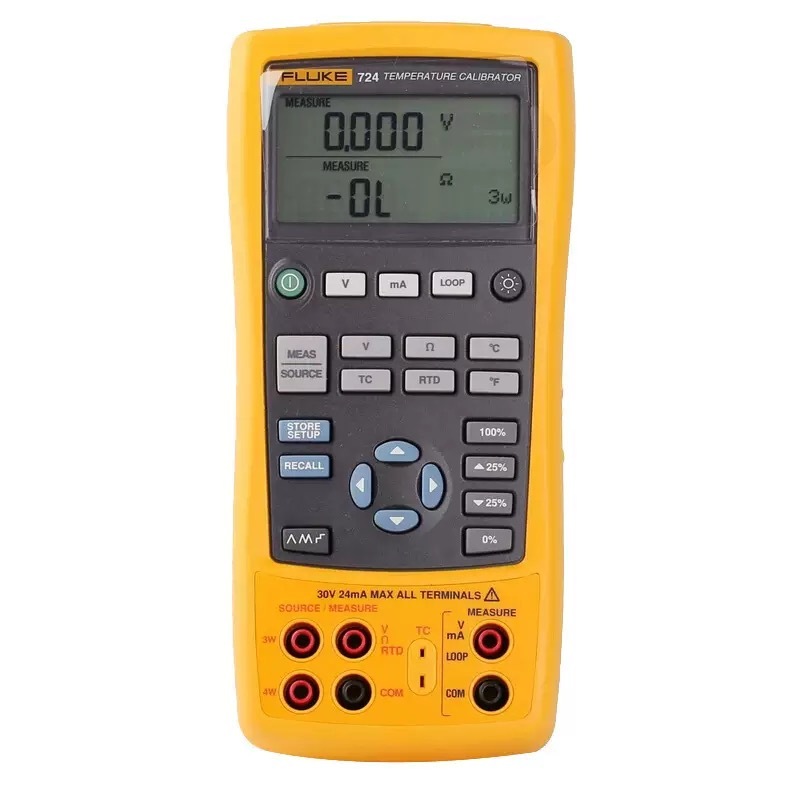 Fluke 724 เครื่องสอบเทียบอุณหภูมิ Fluke 724