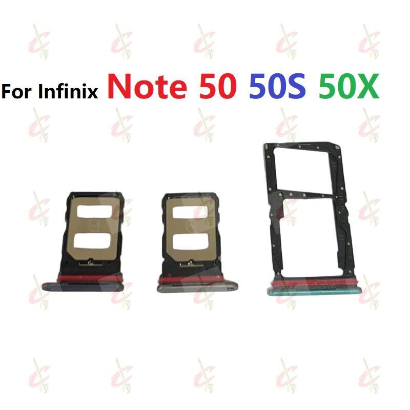 ถาดซิม (sim tray) สําหรับ infinix Note 50 4G 50X 50S X6857B X6858 X6870