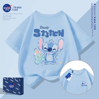 [จัดส่งในวันเดียวกัน] นาซ่า เสื้อยืดผ้าฝ้ายแท้ สไตล์น่ารัก ระบายอากาศและดูดซับเหงื่อดี เหมาะสำหรับทั้งชายและหญิง
