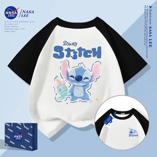 [จัดส่งในวันเดียวกัน] นาซ่า เสื้อยืดผ้าฝ้ายแท้ สไตล์น่ารัก ระบายอากาศและดูดซับเหงื่อดี เหมาะสำหรับทั้งชายและหญิง