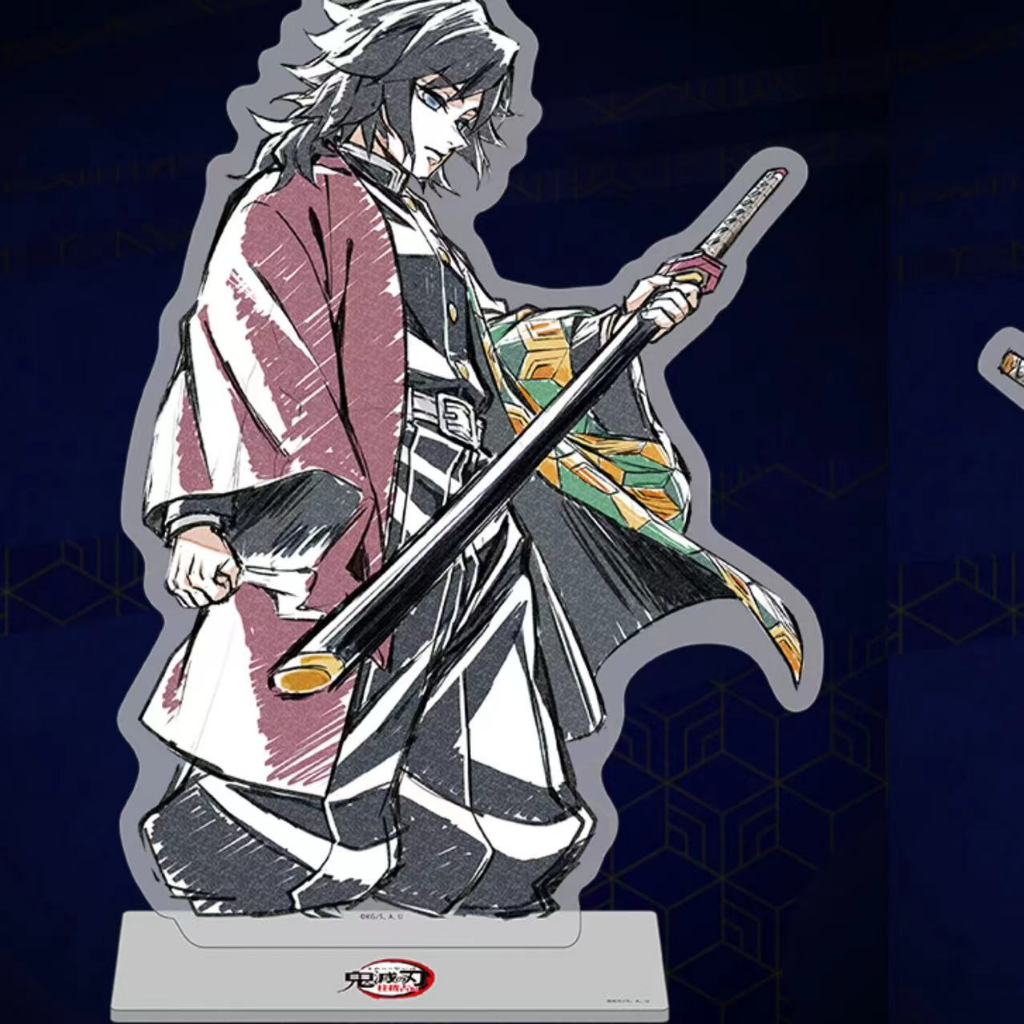 แท่นใส่อะคริลิก Demon Slayer โทมิโอกะ กิวยู & ซาบิโตะ เสาหลักน้ำ EP.2 ฟิกเกอร์สะสมอนิเมะ น่าเก็บสุดๆ