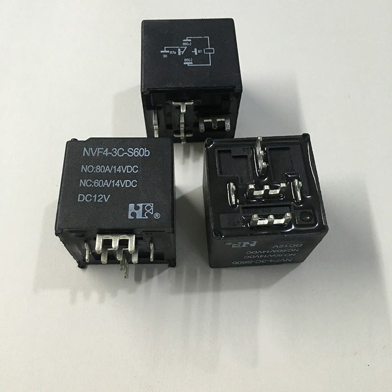 รีเลย์รถยนต์ NVF4-3C-S60b DC12V 80A60A