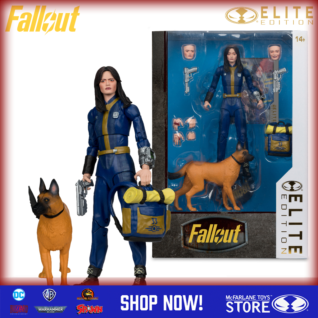 [มีในสต็อก] McFarlane Toys Fallout Lucy 7in Deluxe Action Figure McFarlane Elite Edition