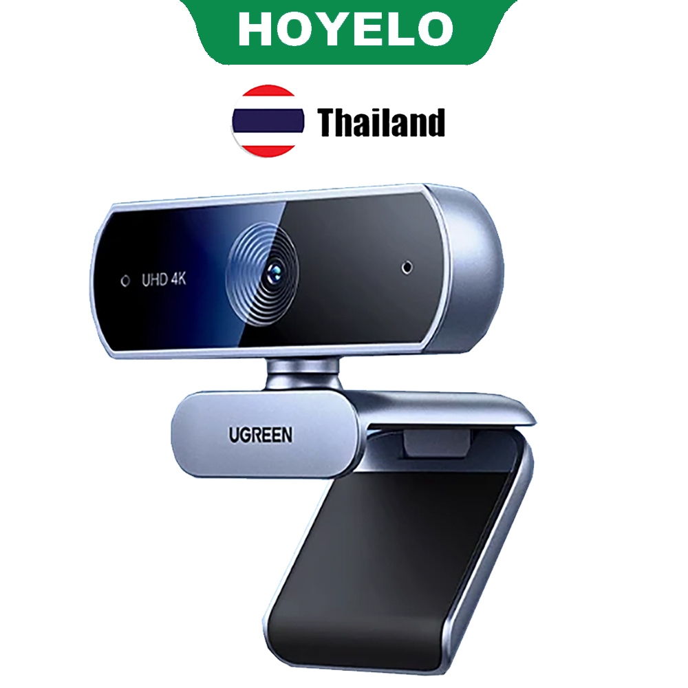 UGREEN 1080P/2K/4K USB Webcam HD Mini Webcam สําหรับแล็ปท็อปคอมพิวเตอร์กล้องเว็บไมโครโฟนคู่