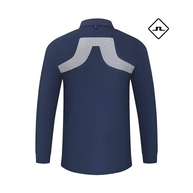 เสื้อกอล์ฟผู้ชาย สไตล์แฟชัน แห้งเร็วและระบายอากาศดี ใส่ง่ายสำหรับการเล่นกอล์ฟหรือสวมใส่ทั่วไป