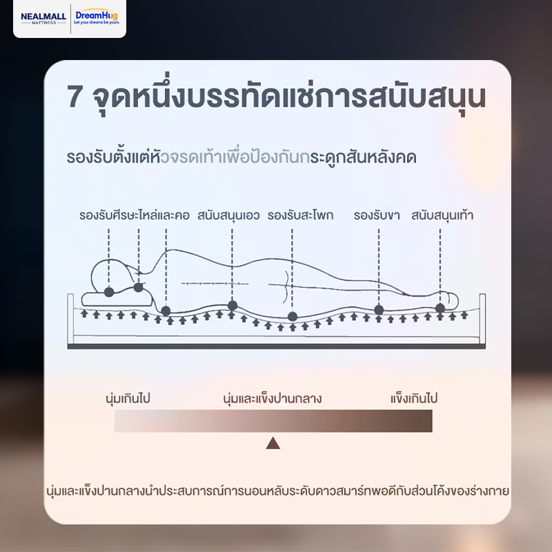 NEALMALL ที่นอนยางพา