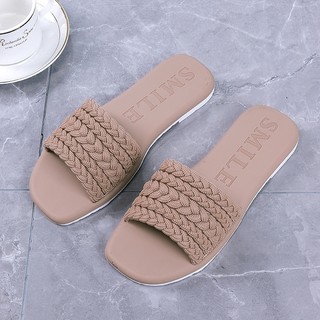 WS New Korean Fashion Style Women Sandals Flat Slippers (size 36-41)#WT157