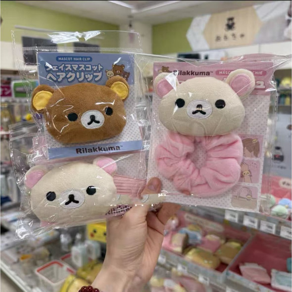 อุปกรณ์ตกแต่งผม ลายน่ารัก มีคลิปผม แหวนผมและเชือกผม