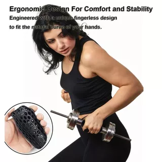 Fingerless Silicone Pull up Grips สําหรับ-แผ่นกริปเปอร์รองมือยกน้ำหนัก | ด้ามจับยิมสําหรับด้ามจับน้ําหนัก | กริปยางกันลื่นแบบสวมนิ้ว