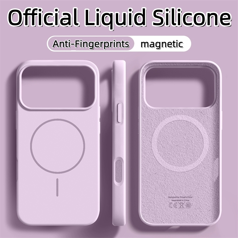 ใหม่อย่างเป็นทางการสีส้มซิลิโคนเหลวแม่เหล็กเคสโทรศัพท์สําหรับiPhone 17 16 15 14 13 12 Pro MaxกรณีกันกระแทกปลอกiPhone 17 Air 16 15 14 plus Anti-Fingerprintsปกหลัง ราคา ถูกที่สุด ดีลบีเคเค แกลเลอรีภาพที่ 6