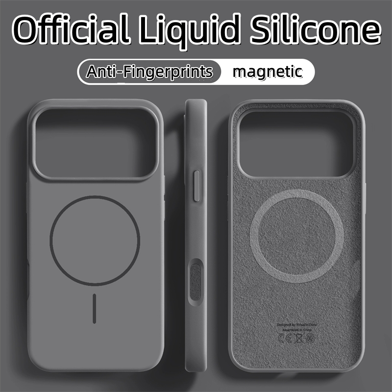 ใหม่อย่างเป็นทางการสีส้มซิลิโคนเหลวแม่เหล็กเคสโทรศัพท์สําหรับiPhone 17 16 15 14 13 12 Pro MaxกรณีกันกระแทกปลอกiPhone 17 Air 16 15 14 plus Anti-Fingerprintsปกหลัง ราคา ถูกที่สุด ดีลบีเคเค แกลเลอรีภาพที่ 7