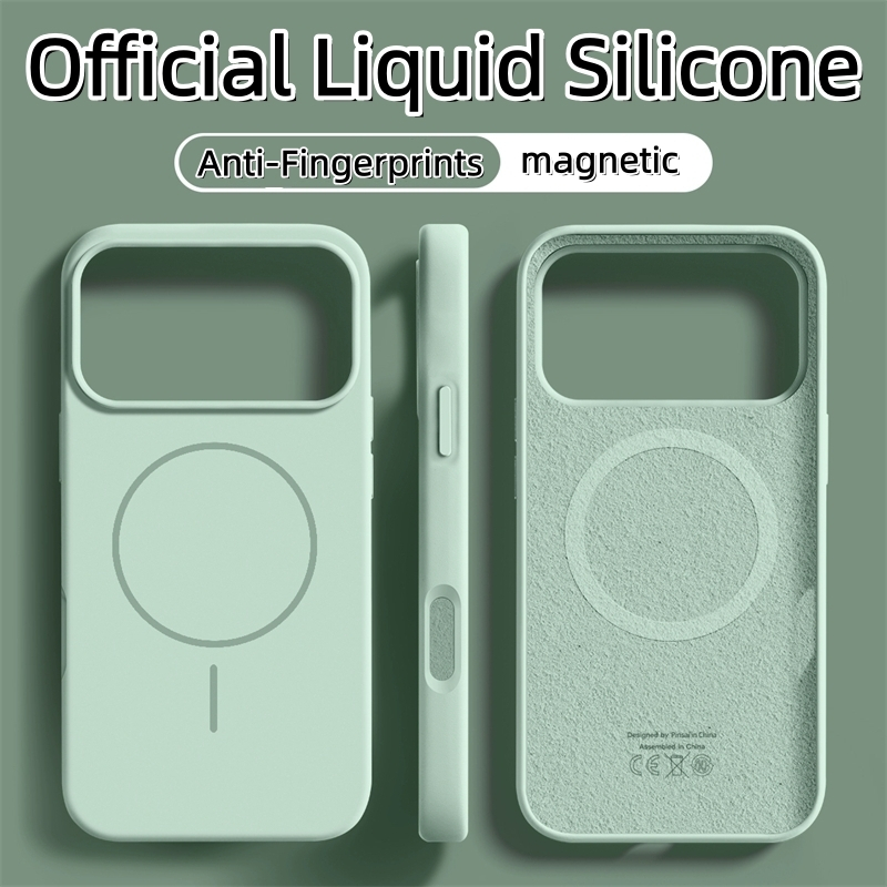 ใหม่อย่างเป็นทางการสีส้มซิลิโคนเหลวแม่เหล็กเคสโทรศัพท์สําหรับiPhone 17 16 15 14 13 12 Pro MaxกรณีกันกระแทกปลอกiPhone 17 Air 16 15 14 plus Anti-Fingerprintsปกหลัง ราคา ถูกที่สุด ดีลบีเคเค แกลเลอรีภาพที่ 9
