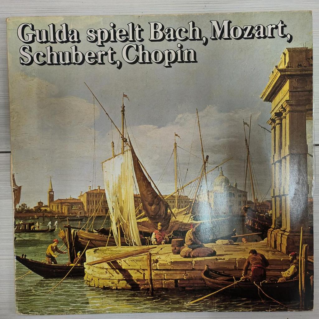 Gulda*, Bach*, Mozart*, Schubert*, Chopin* – Gulda Plays Bach, Mozart, Schubert, Chopin VINYL LP