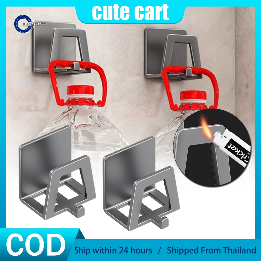 2PCS-ที่เก็บฝาหม้อ ที่วางเขียงติดผนัง ช่วยระบายน้ำ ป้องกันเชื้อรา ติดตั้งง่าย กาวแน่น ไม่หลุดง่าย | Wall Mounted Pot Lid Holder