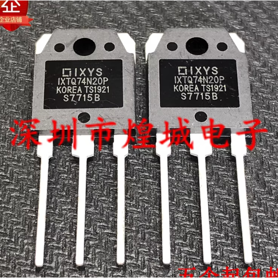 1-5 ชิ้น moss หลอด IXTQ74N20P IXTQ130N10T IXTQ36N50P IXTQ26N50P IXTQ26N60P IXTQ40N50