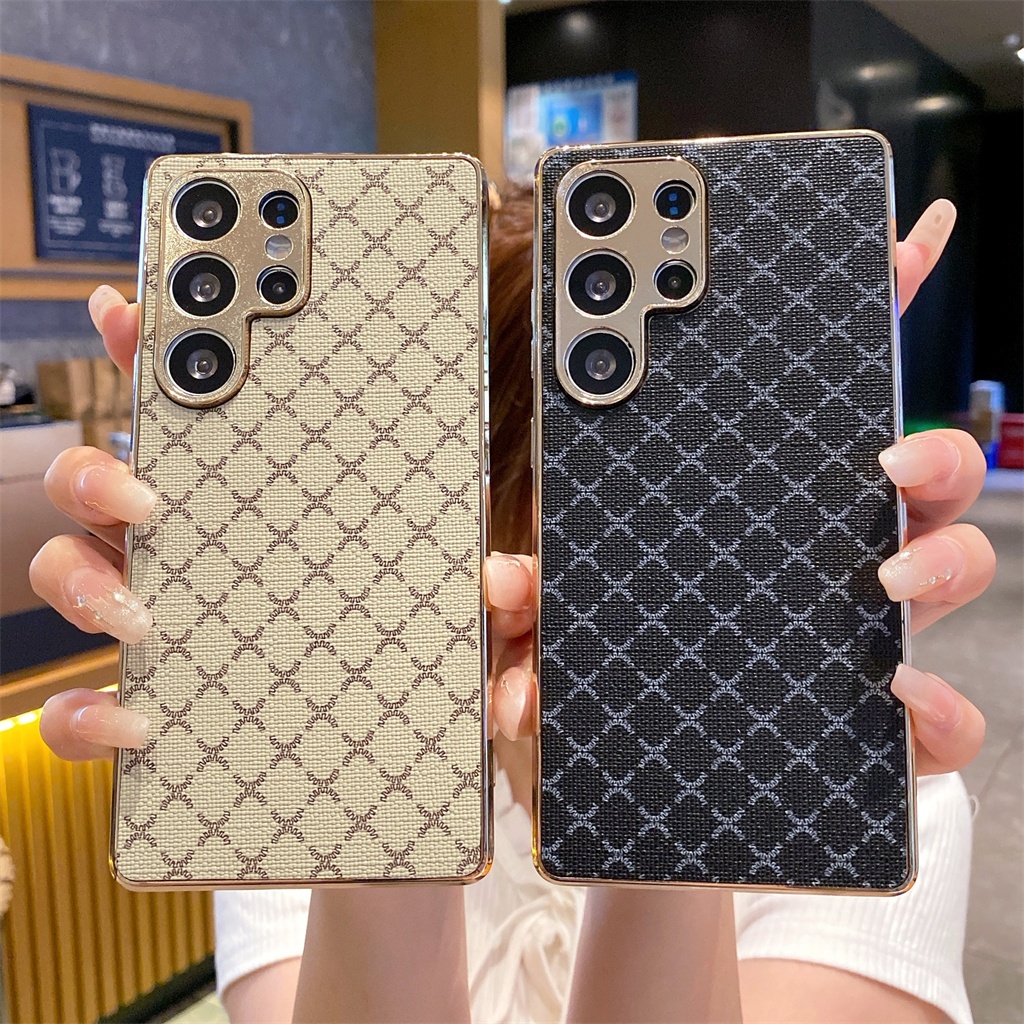 แฟชั่น ลายทาง เคส Samsung Galaxy S26 Ultra S26 Plus S26 S25 FE S25 Ultra S25 Plus S25 S24 FE S24 Ultra S24 Plus S24 S23FE S23 Ultra S23 Plus S23 A56 A55 A54 A53 A36 A35 A34 5G Case เคสโทรศัพท์ใหม่ ขอบซิลิโคนอ่อนขอบป้องกันการตก เคสมือถือซัมซุง