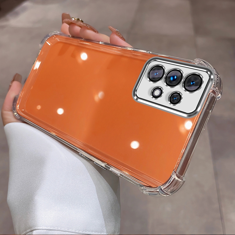 SAMSUNG เคสสําหรับSAMSUNG A13 5G A13 4g a33 5G a52 a52s a53 5G a73 5G a32 5G a23 5Gเคสโทรศัพท์Softcaseกันกระแทกออกแบบใหม่ความงามใสแม่เหล็กไร้สายSJWX11BS - รูปที่ 6