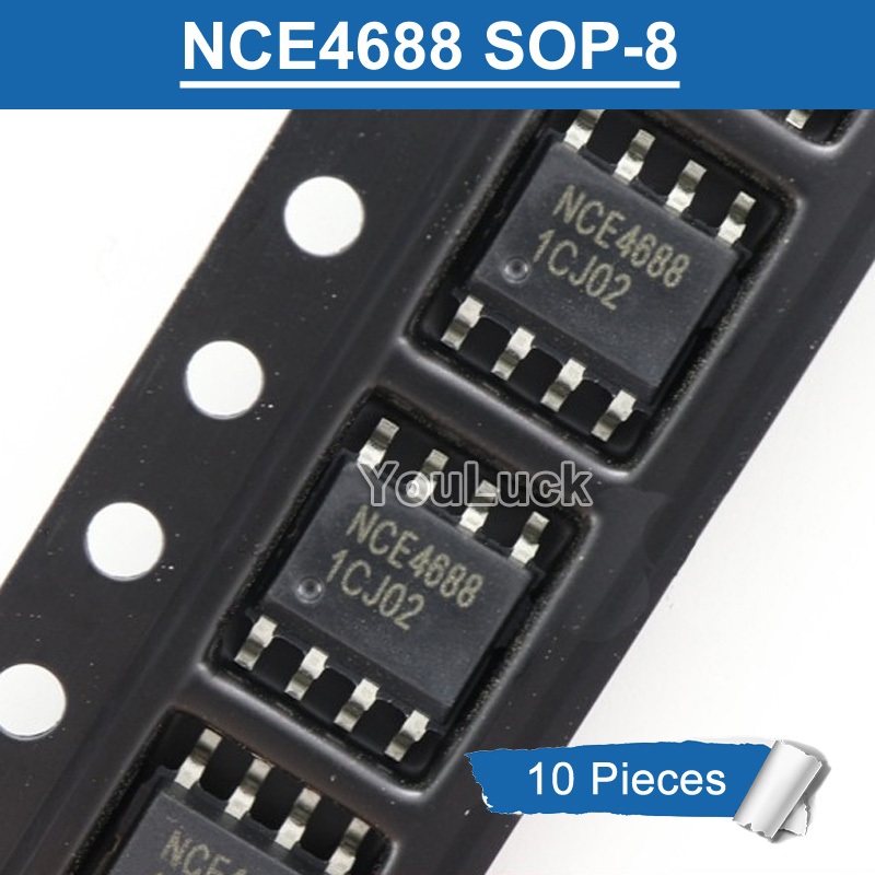 10 ชิ้น NCE4688 4688 SOP-8 60V N+P-Channel MOSFET ใหม่เดิม