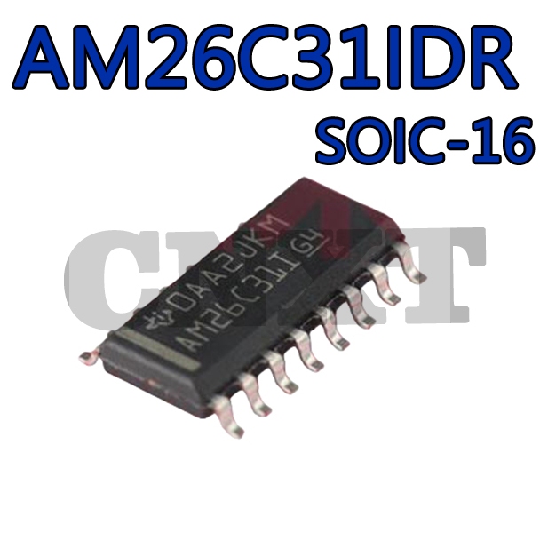 5PCS AM26C31I AM26C31IDR SOIC-16 ความแตกต่างสี่ช่องแยกสายชิปไดร์เวอร์