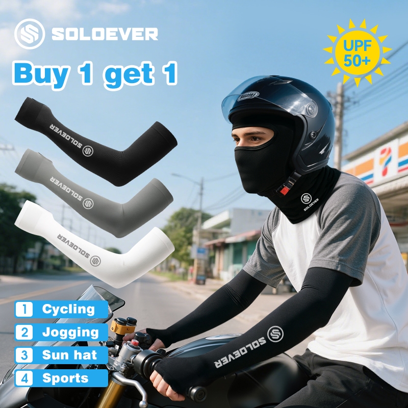 【TH Delivery 】SOLOEVER buy one get one มาส์กป้องกันแสงแดด โม่งกัน UV PROATHLETE BALACLAVA MASK