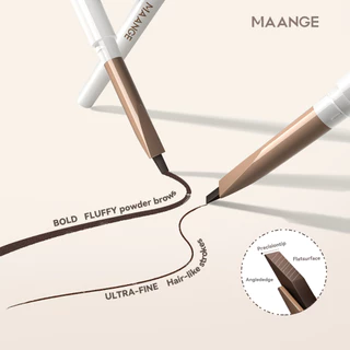 MAANGE ดินสอเขียนคิ้ว 3D Sculpting - กันน้ําและเม็ดสีพิเศษ E04