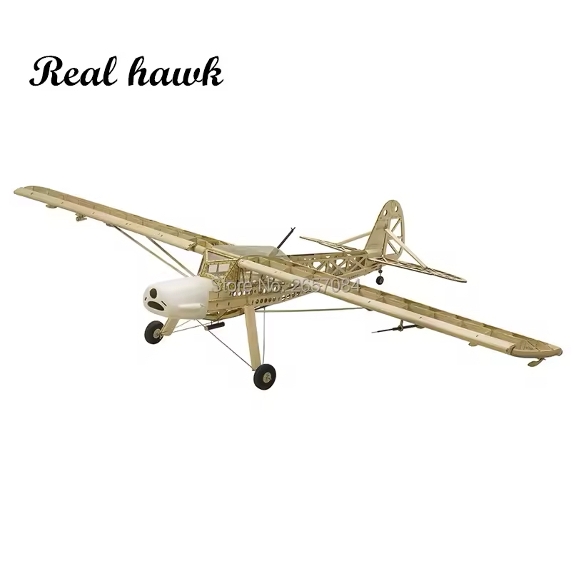 Scale RC Balsawood RC AirPlanes เลเซอร์ตัด Fieser 156 Stoque 1600mm (63") Balsa ชุด DIY Building Woo