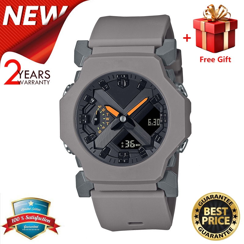 (ของแท้ 100%) คาสิโอCasio นาฬิกาคาสิโอของแท้ นาฬิกาข้อมือผู้ชาย CMGประกันภัย 1 ปีรุ่น GA-2300-8A นาฬ