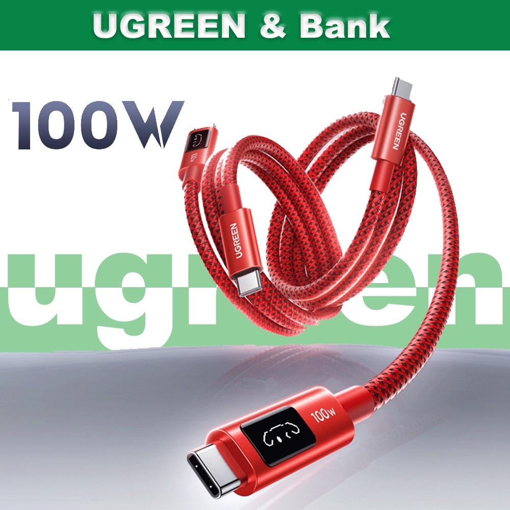 UGREEN UNO 100W สายชาร์จเร็ว USB C เป็น USB C