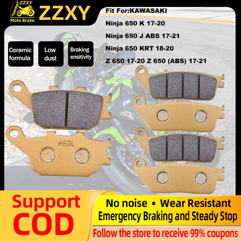 สําหรับ KAWASAKI Ninja 650 K 17-20/J ABS 17-21/KRT 18-20 KAWASAKI Z 650 17-20/Z 650 (ABS) 17-21 1 ชุ