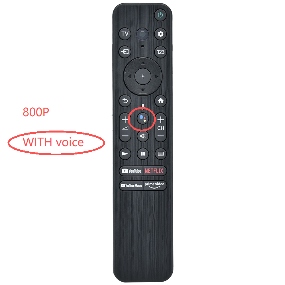 รีโมทคอนโทรล RMF-TX800P ใหม่พร้อมฟังก์ชั่น Bluetooth และเสียงใช้สําหรับ Sony 4K HD TV 73K X80K X90K 