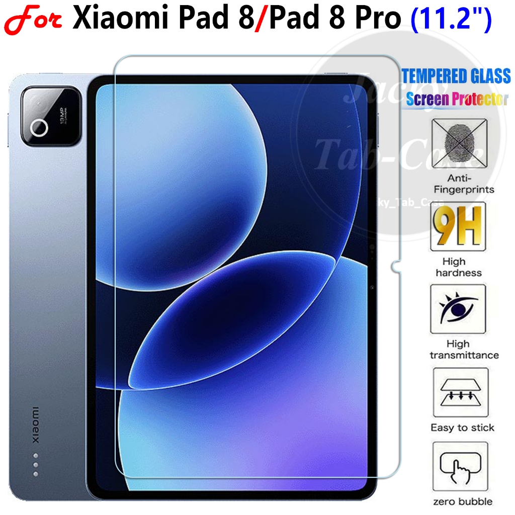 สําหรับ Xiaomi Pad 8 | Pad8 Pro (11.2") 2025 ฟิล์มกระจกนิรภัยป้องกันรอยขีดข่วน HD ฟิล์มกันรอยหน้าจอ