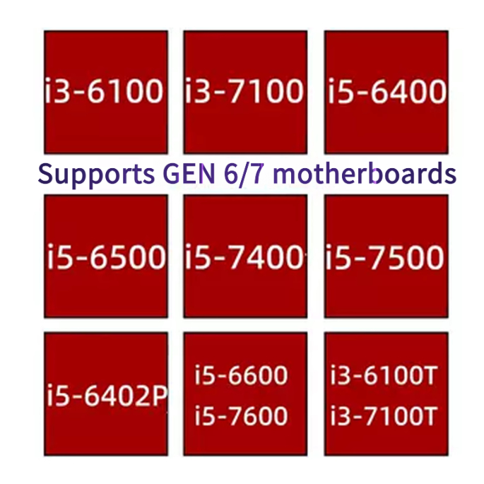 Intel i3-6100 i3-6100T i3-7100 i3-5100Ti i3-4150 i3-4130 โปรเซสเซอร์ CPU LGA1150 LGA1151