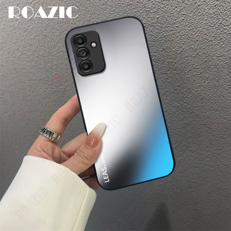 AG Matte Case ใช้งานร่วมกับสําหรับ Samsung Galaxy A25 5G A24 A24 LTE ความงามกันกระแทกพร้อมเลนส์ป้องก