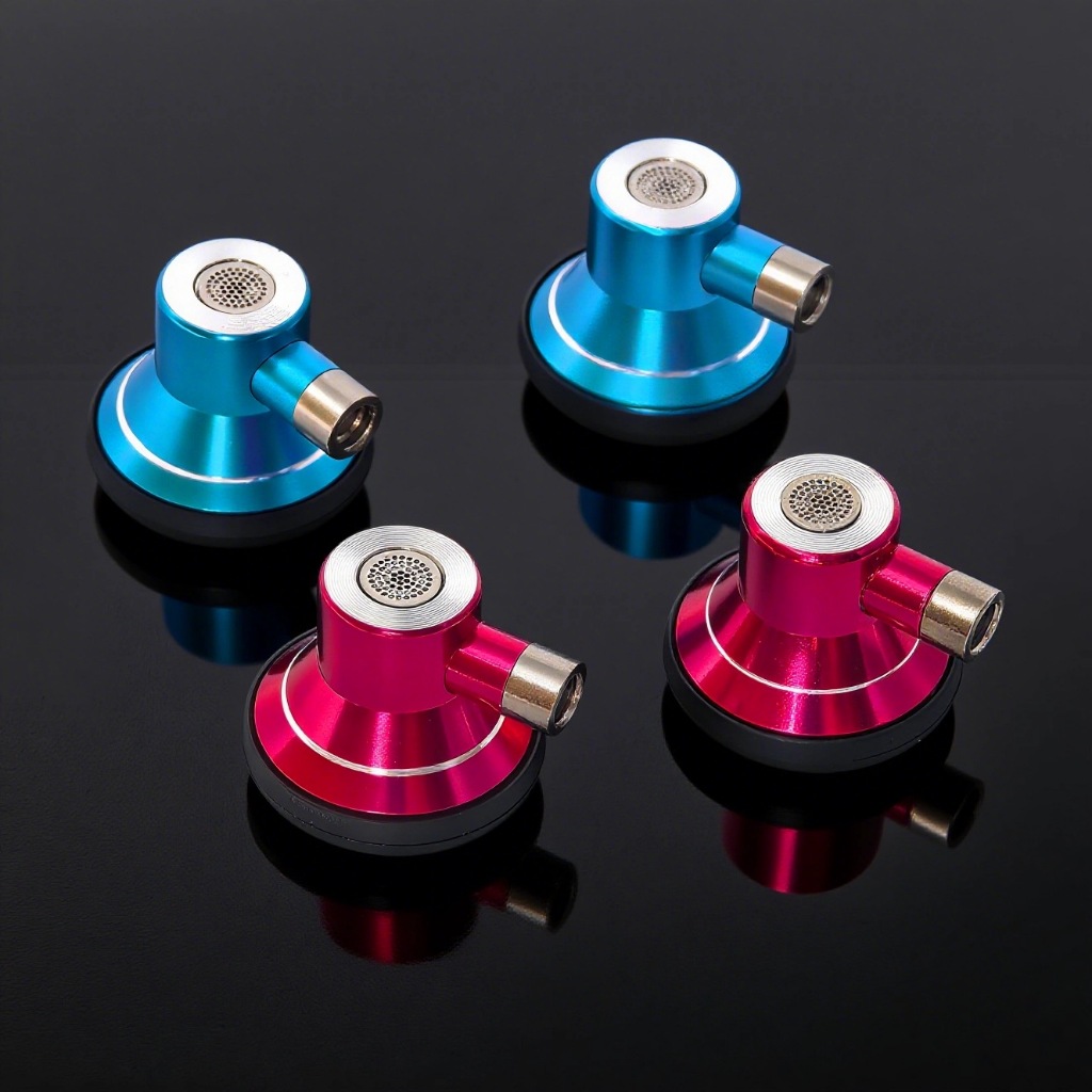 FENGRU Diy PT32 15.4 มม. Graphene unit HiFi หูฟังเบสหนักหูฟังหัวแบนพร้อมอินเทอร์เฟซ MMCX