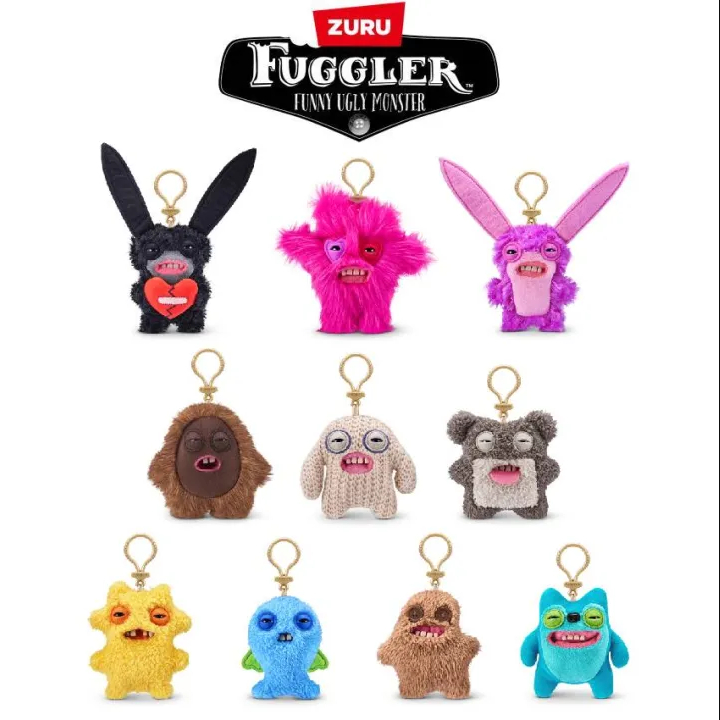 Fuggler พวงกุญแจ Fuggler Ugly Monster Series 5 พวงกุญแจฟันตุ๊กตามอนสเตอร์ฟันเด็ก