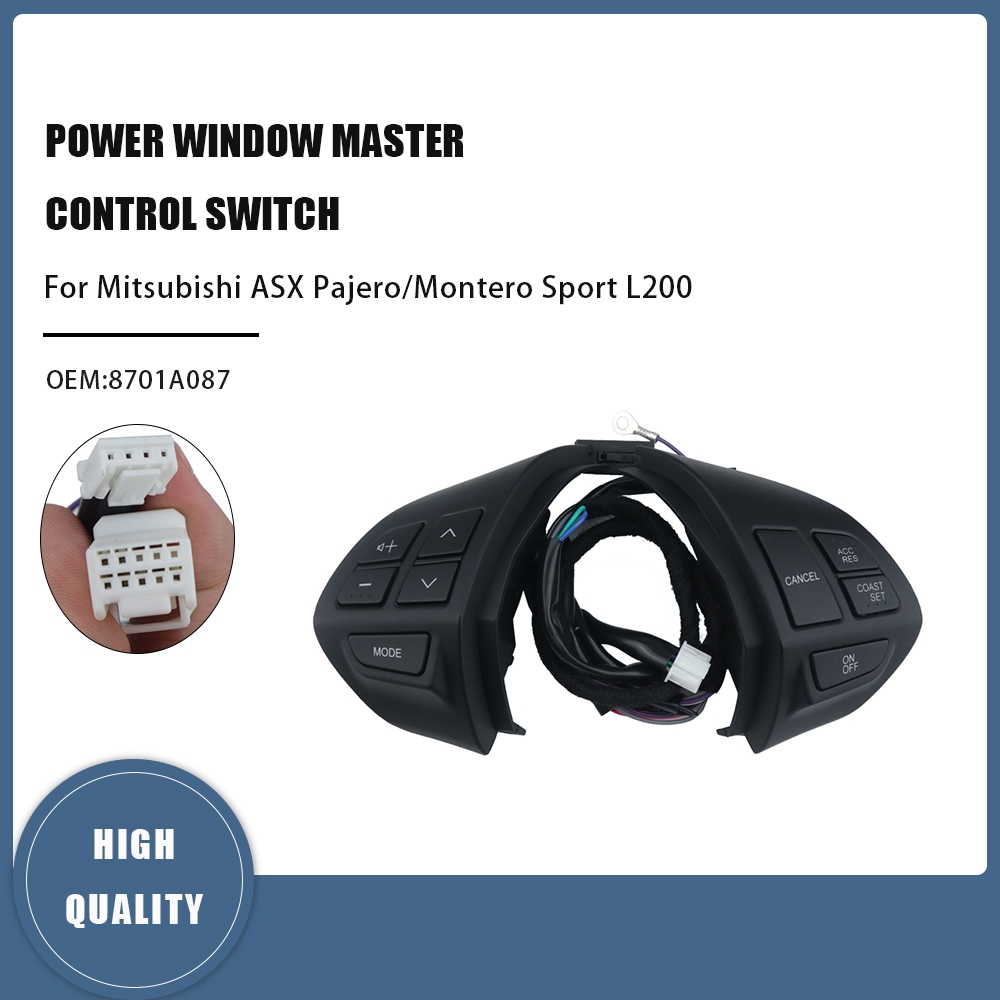 Cruise Control พวงมาลัยสวิทช์ 8701A087 สําหรับ Mitsubishi Lancer CX 10 Lancer X Outlander ASX Colt P