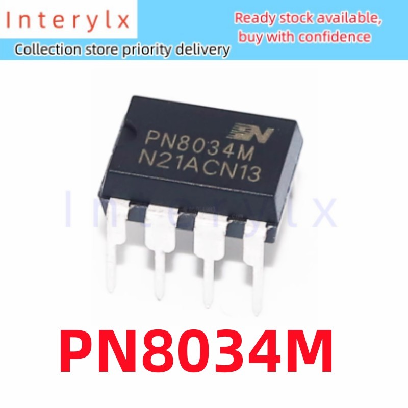 2 ชิ้น/ล็อต Original PN8034M PN8034MNSC-T1 PN8034 In-Line DIP-7 การจัดการพลังงานชิป IC